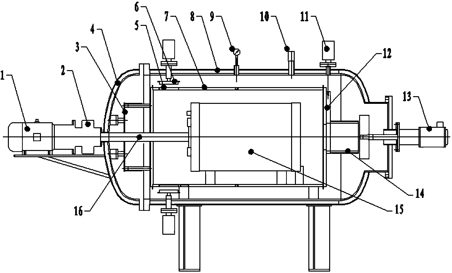 Hydrogen breaking furnace