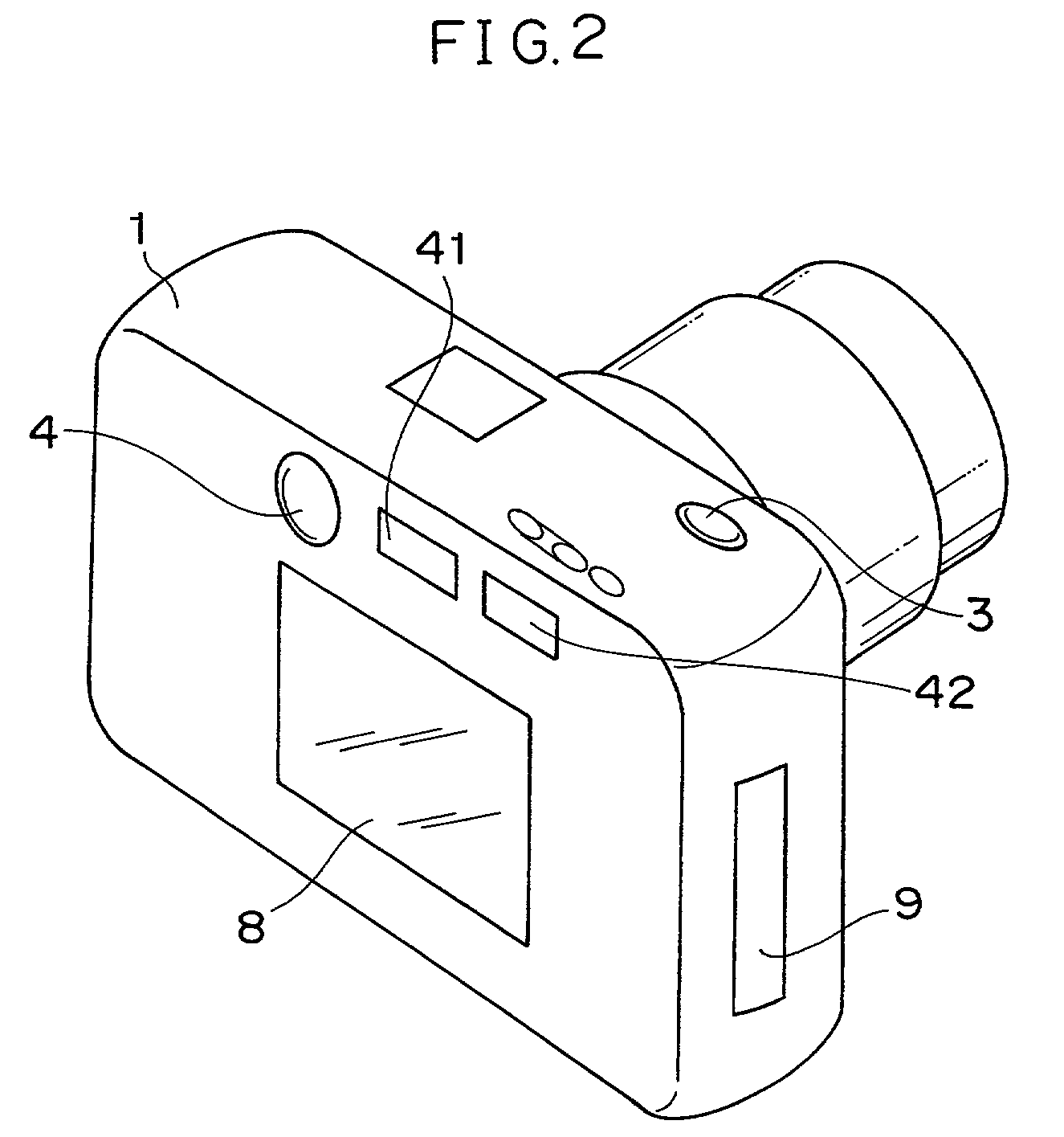 Digital camera and digital processing system for correcting motion blur using spatial frequency