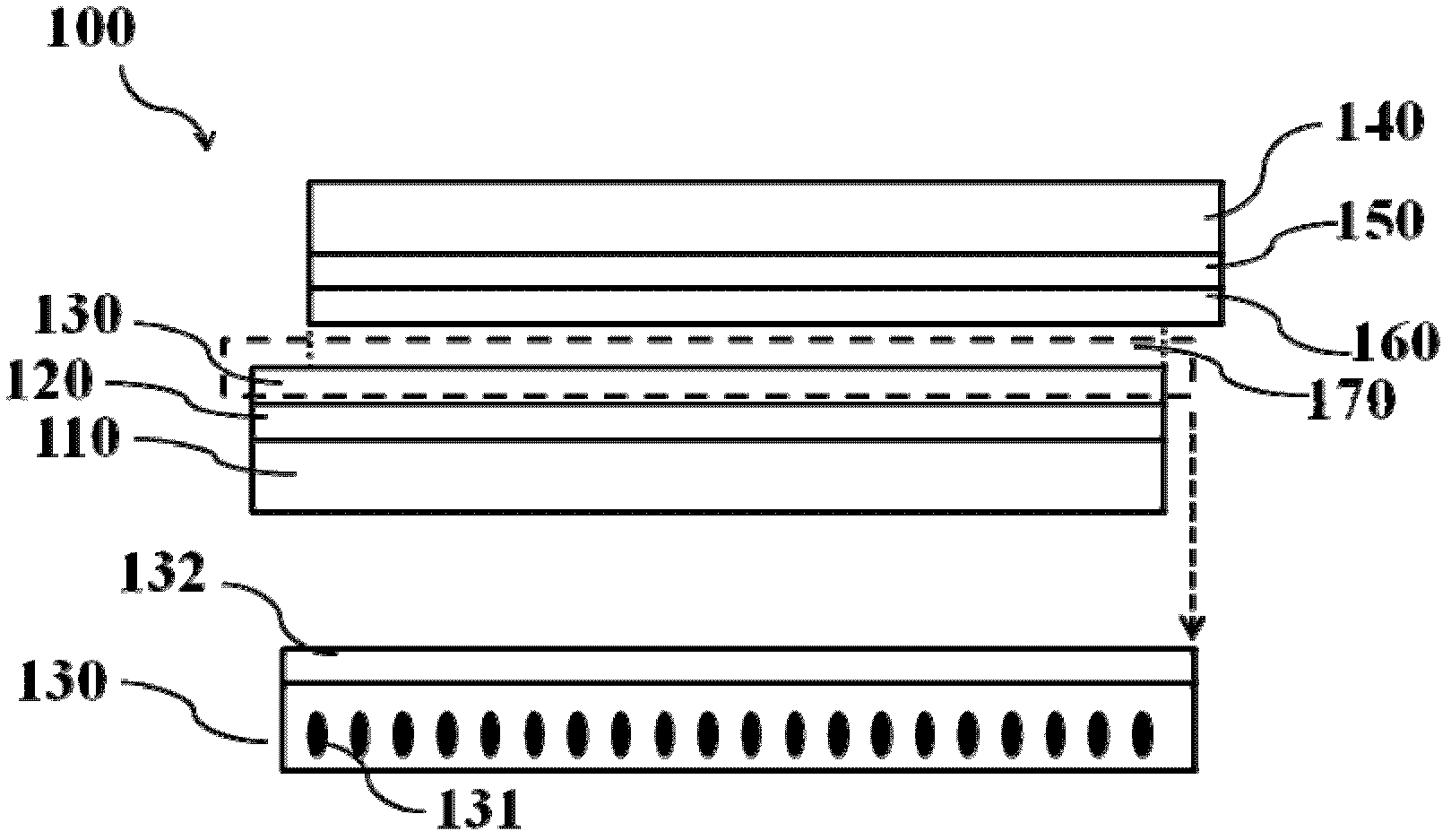 Electrochromism assembly provided with composite electrochromism materials