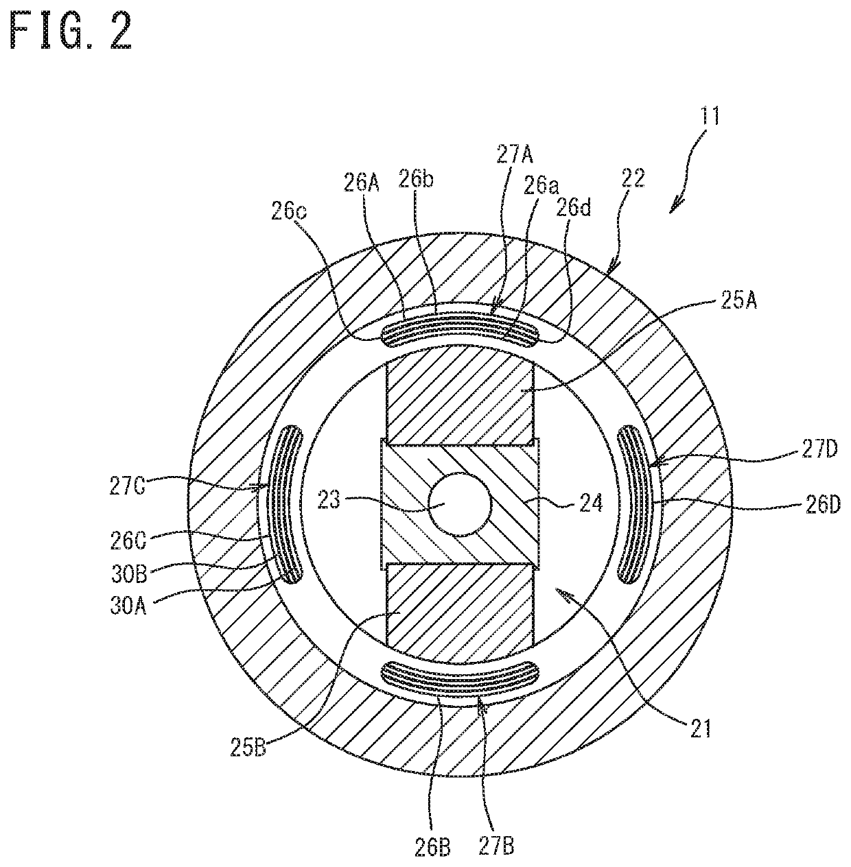 Plate-shaped magnetic work body and magnetic heat pump device using same