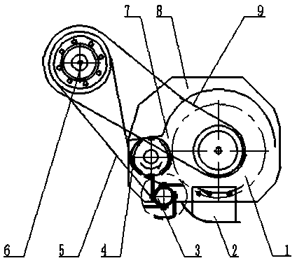 Corn stubble digging and stalk-stubble smashing device