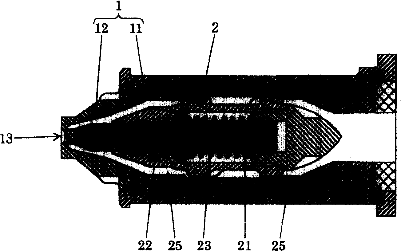 Valve nozzle