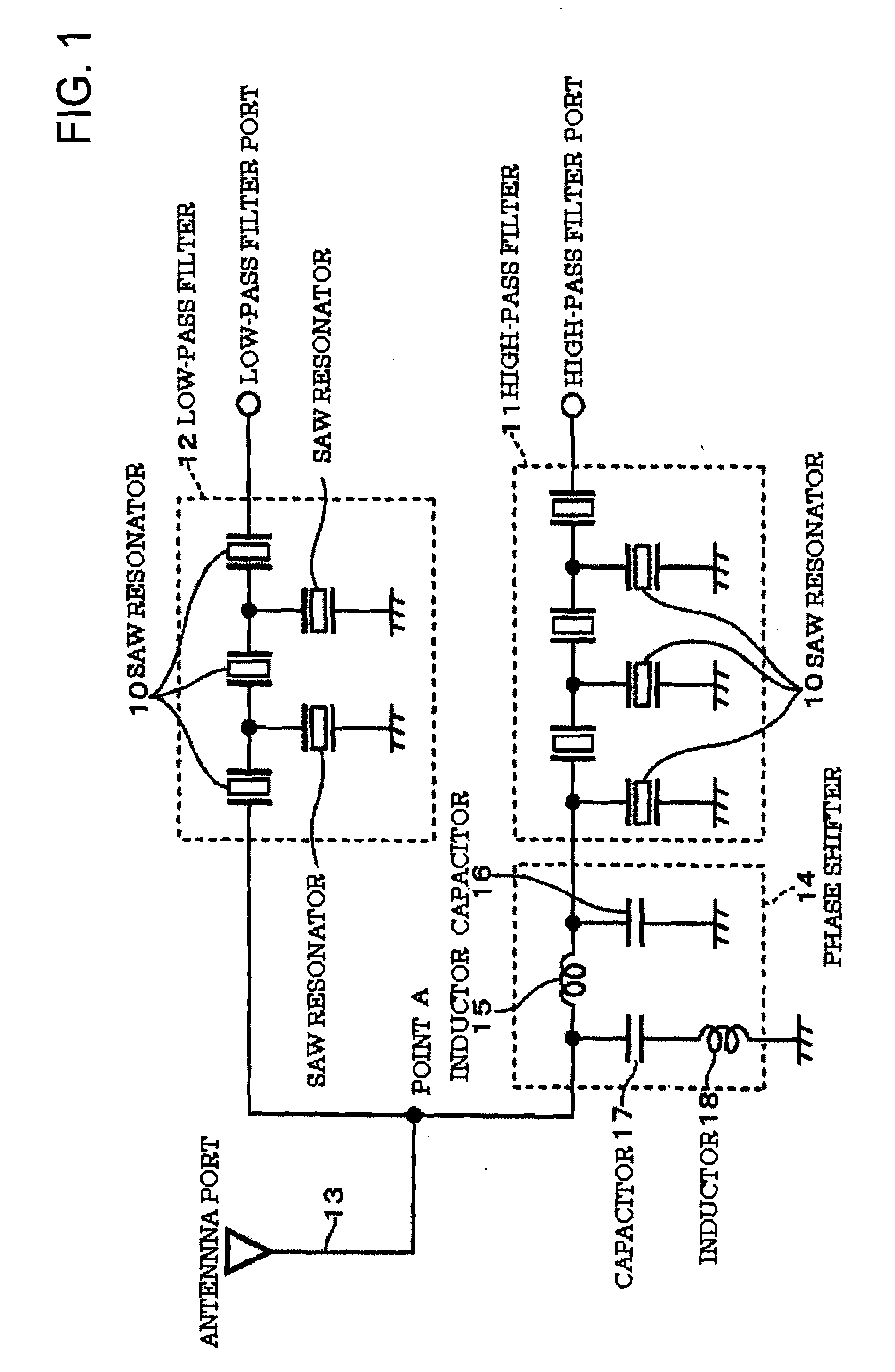 Antenna Branching Filter