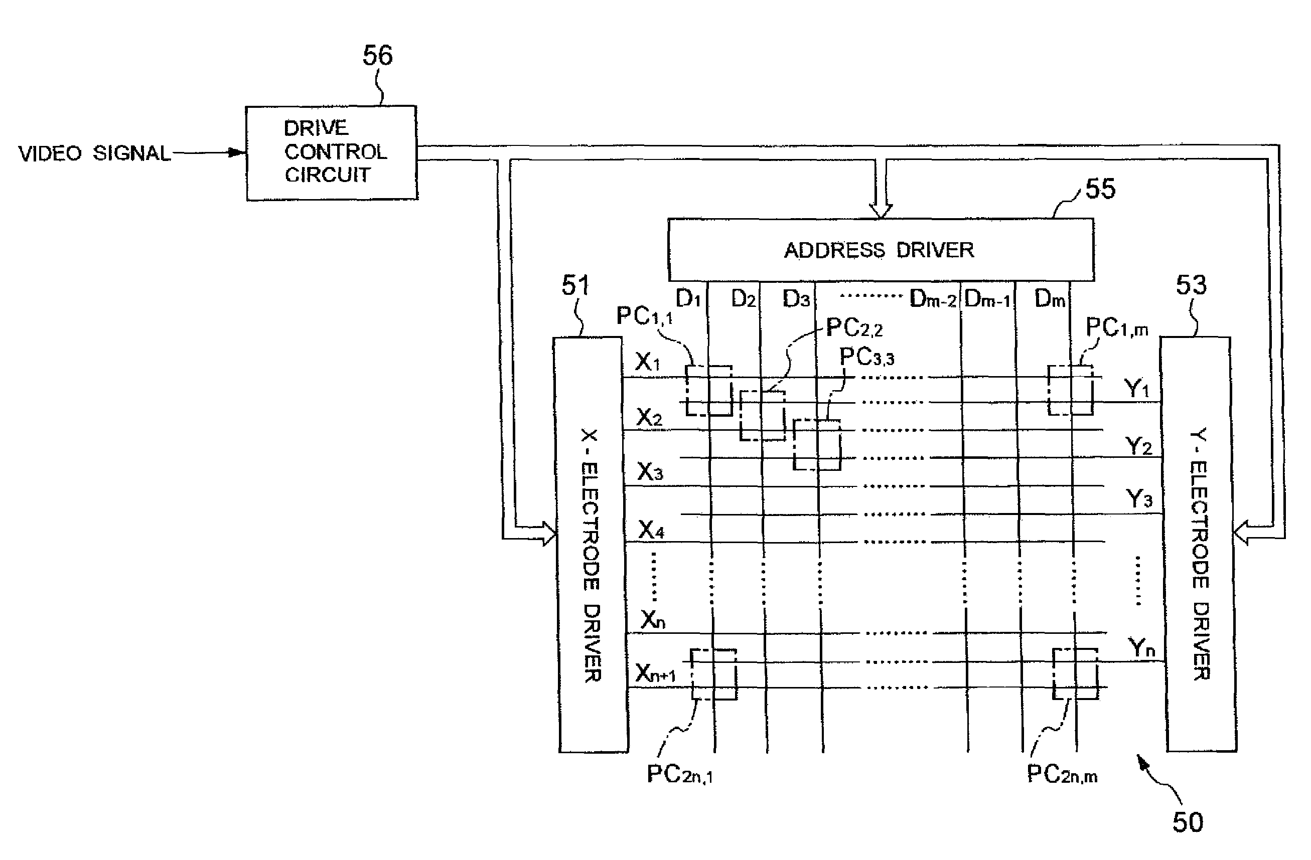 Plasma display panel and drive method therefor