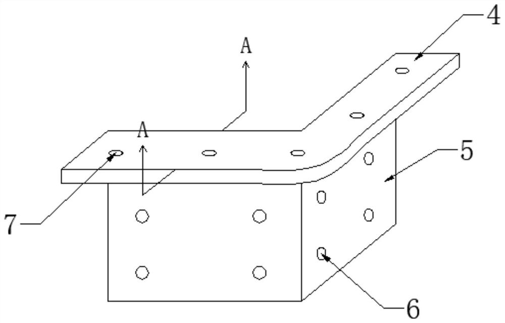 Connecting assembly for office table