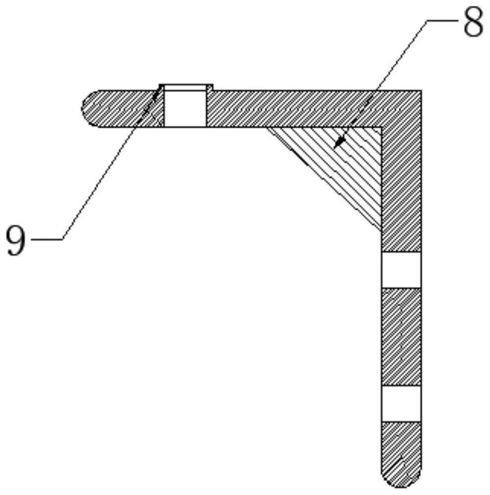 Connecting assembly for office table