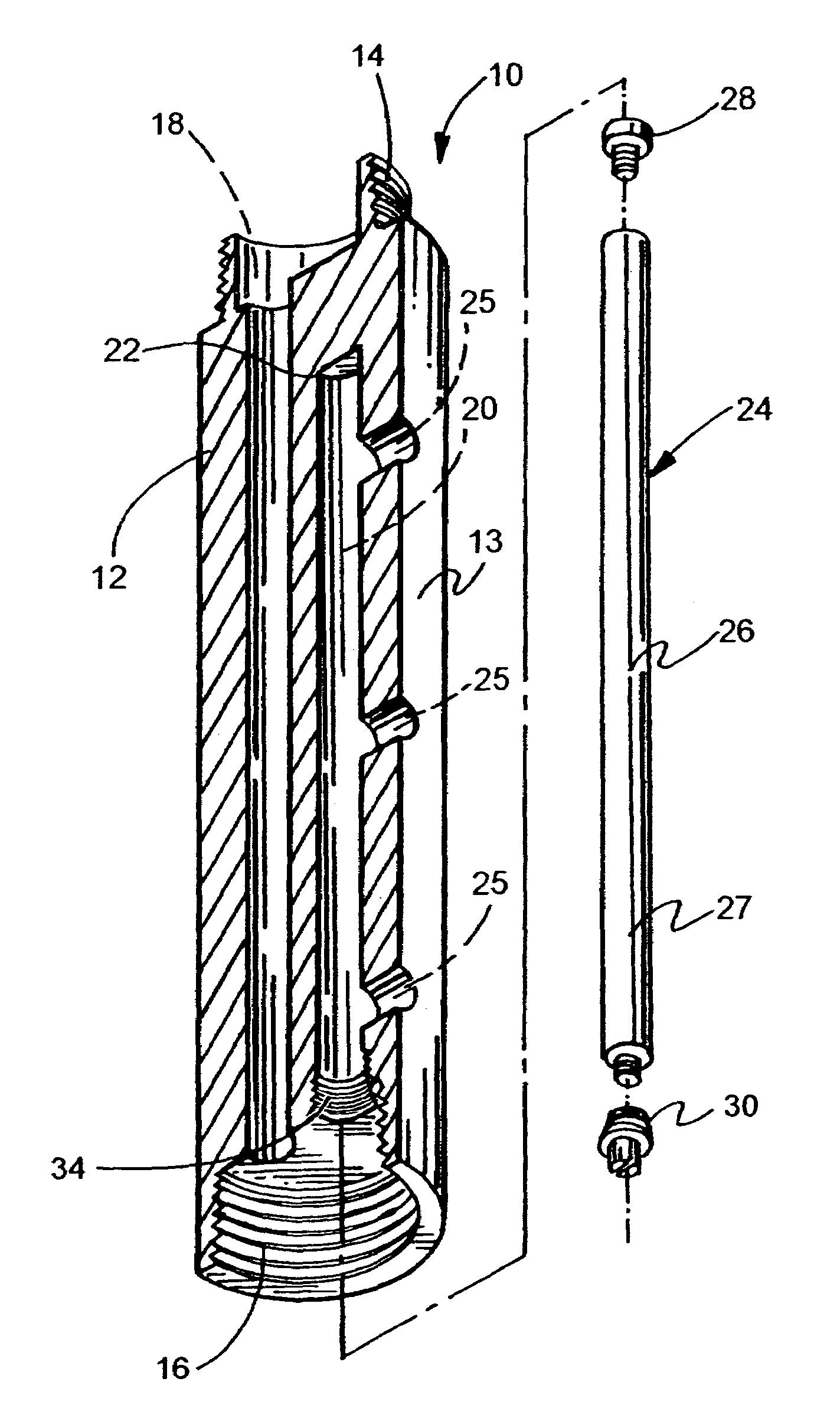 Gauge carrier sub apparatus