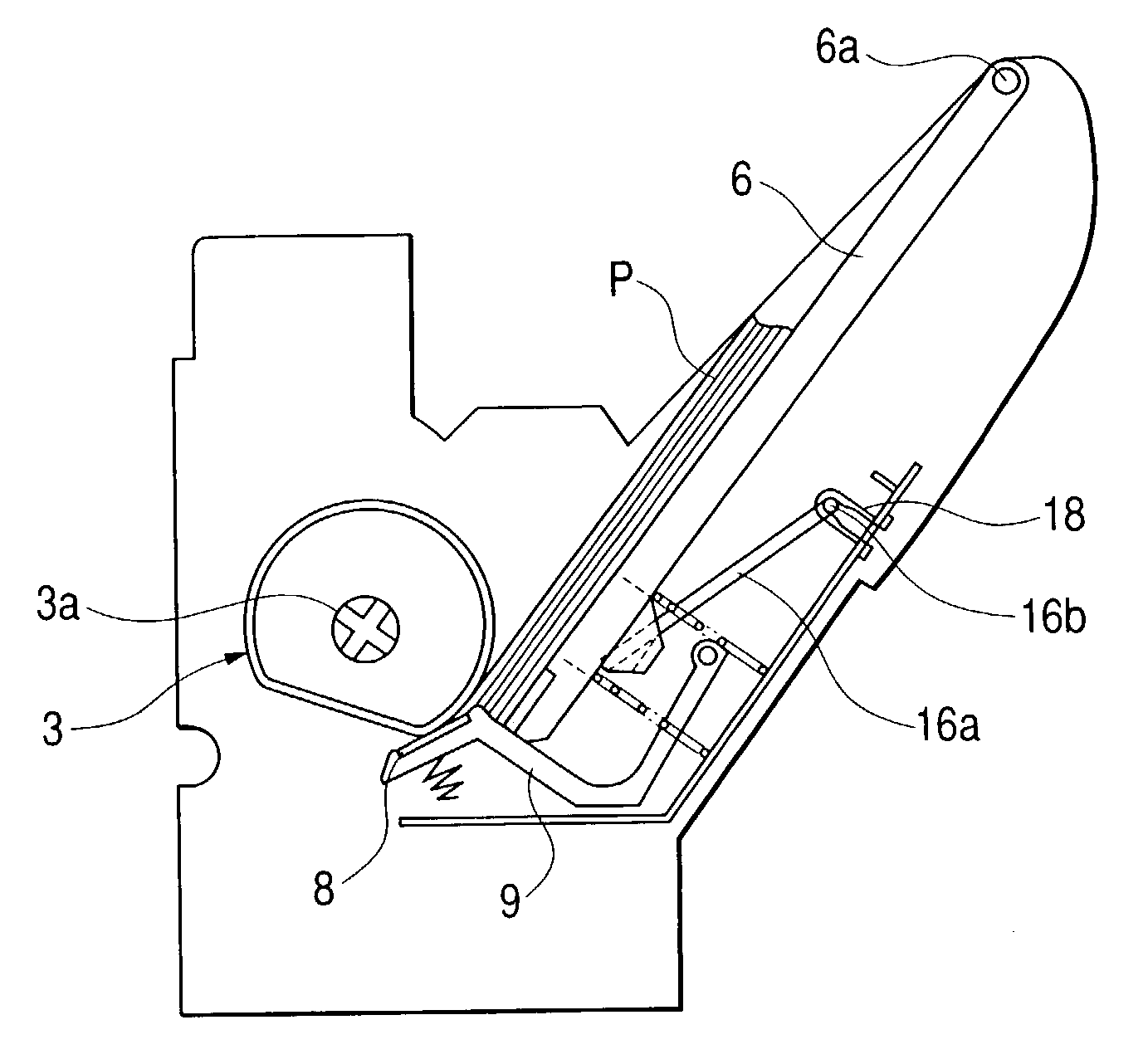 Recording apparatus having skew removal