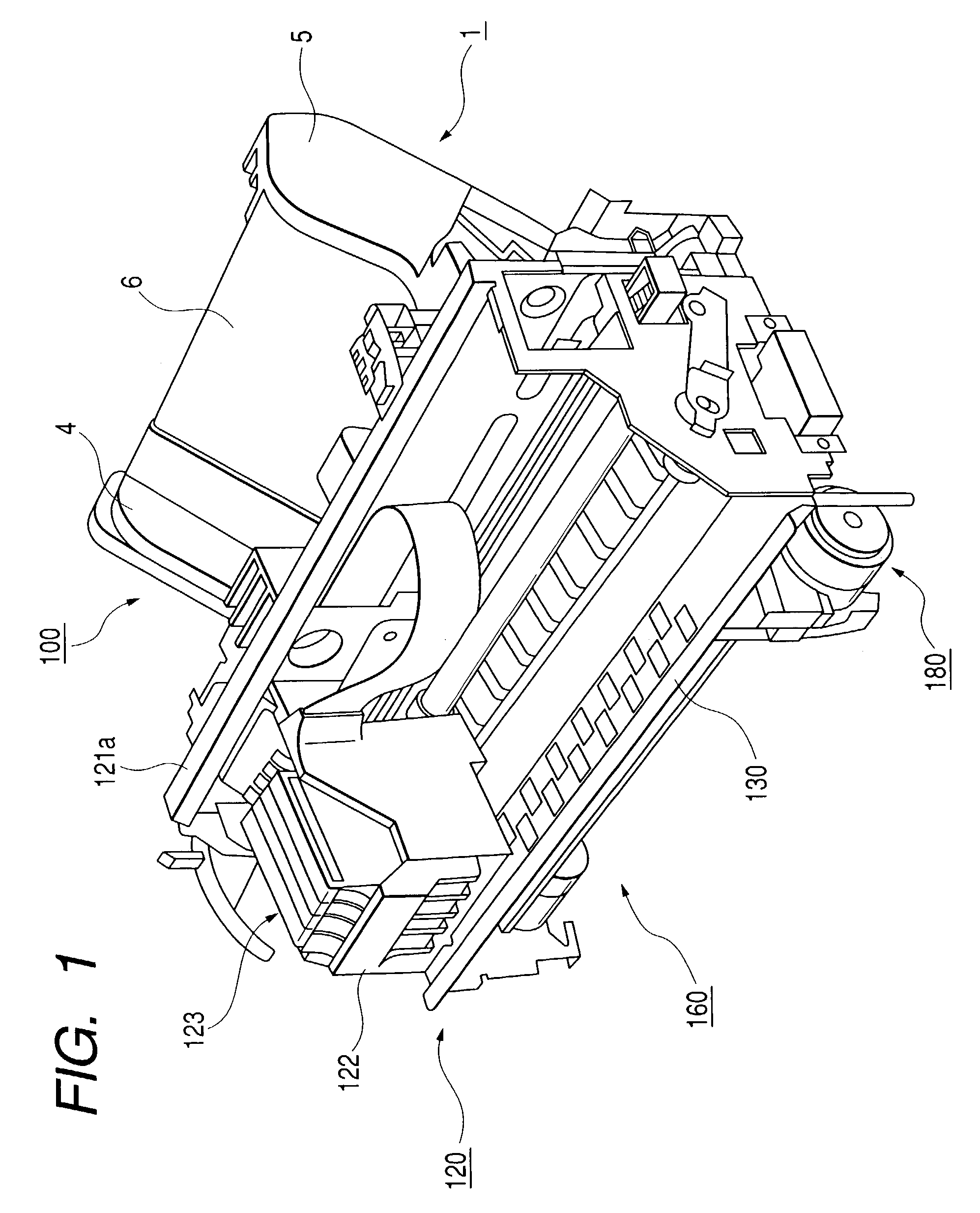 Recording apparatus having skew removal