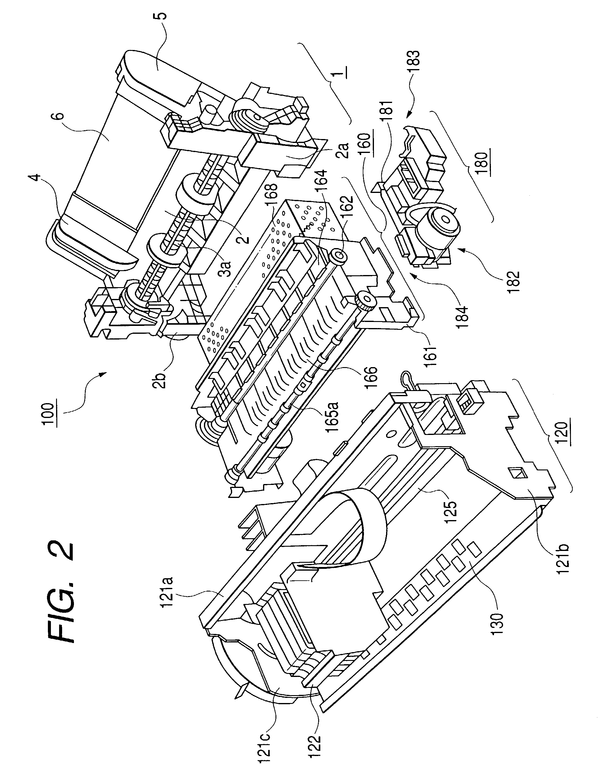 Recording apparatus having skew removal