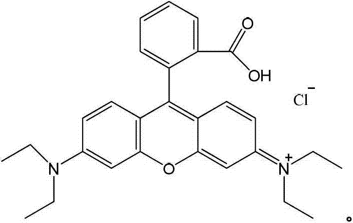 Metal ion indicating film, and preparation method and use thereof