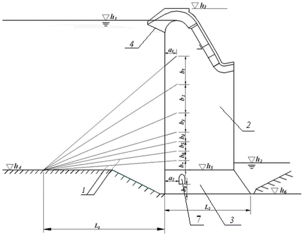 Dragline buttress steel dam