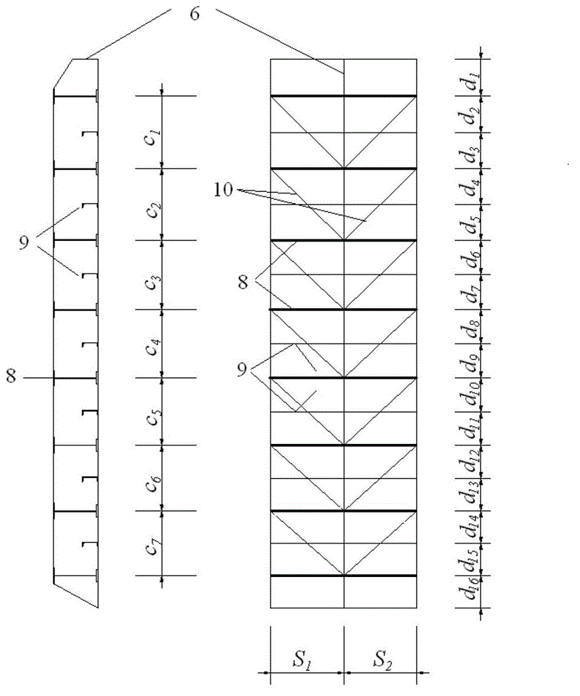 Dragline buttress steel dam