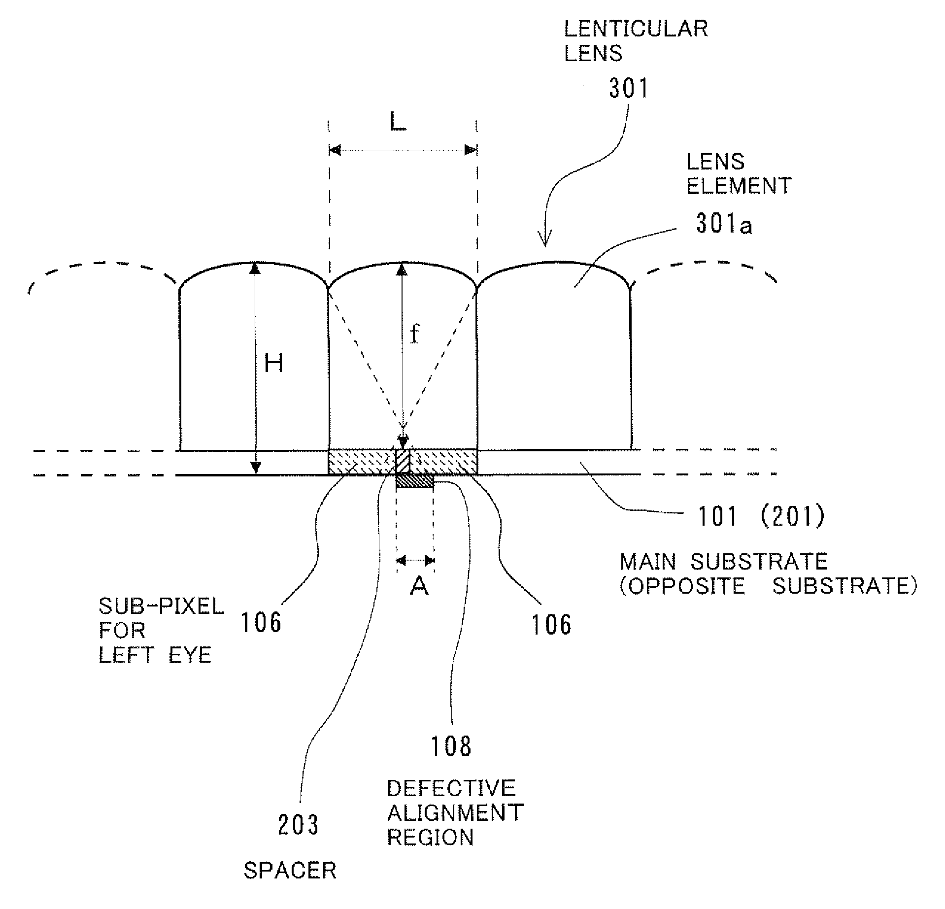 Display device and terminal unit using the same