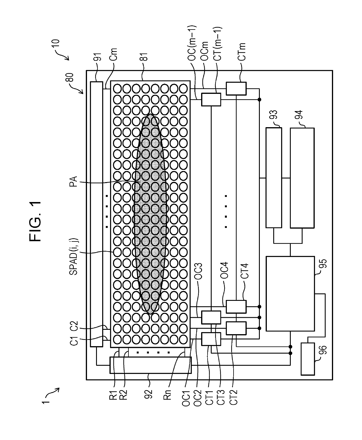 Photoreceptor, flight time measurement device, and optical radar