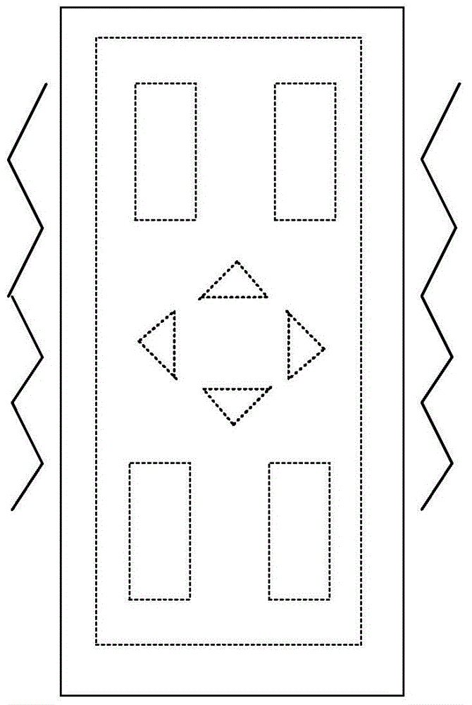 Networking device of network television with touch type keyboard