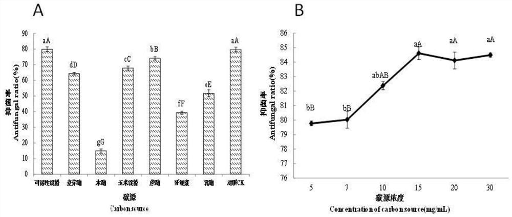 Fermentation liquor for producing extracellular antifungal protein by using Bacillus amyloliquefaciens SZ-60 and fermentation method of fermentation liquor