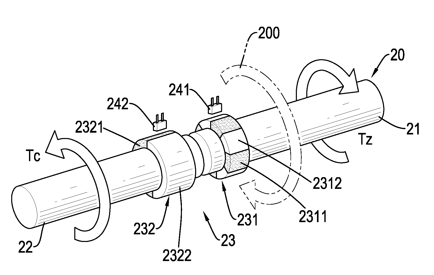 Contactless detection apparatus and method for detecting a rotation direction