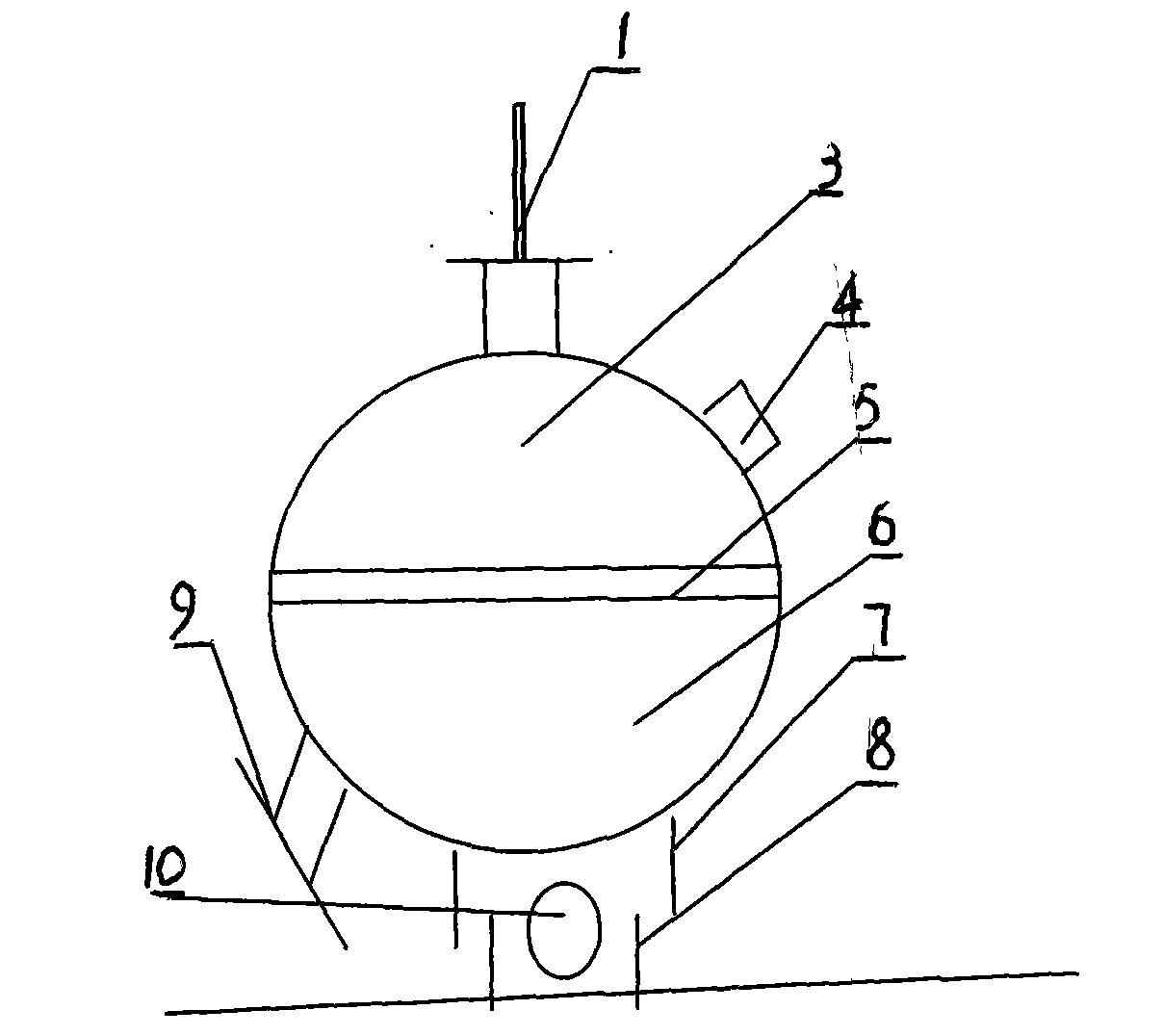 Novel solar biogas tank