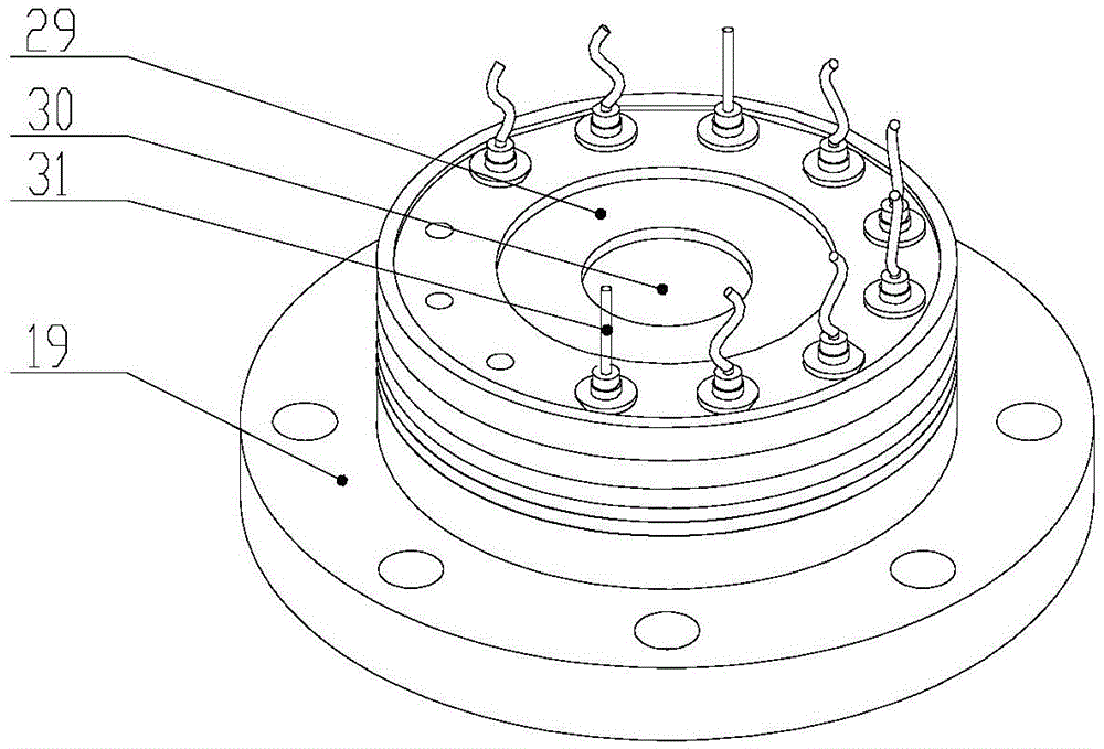 Simulation experiment device for fault with multi-period alternating stress