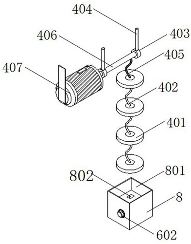 Auxiliary breathing exercise device for lung cancer patient