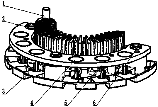 High-efficiency flat wire generator rectifier structure and assembling method thereof