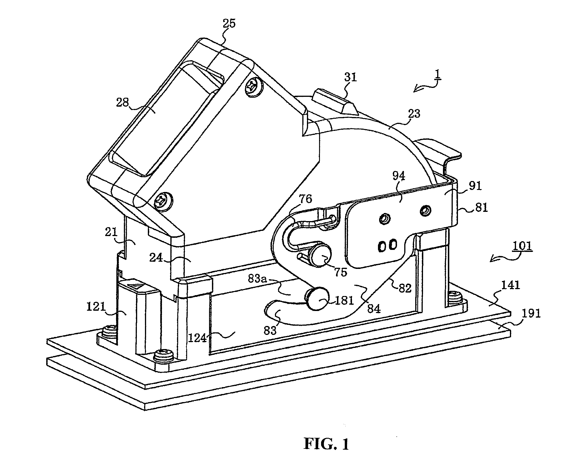 Lever type connector