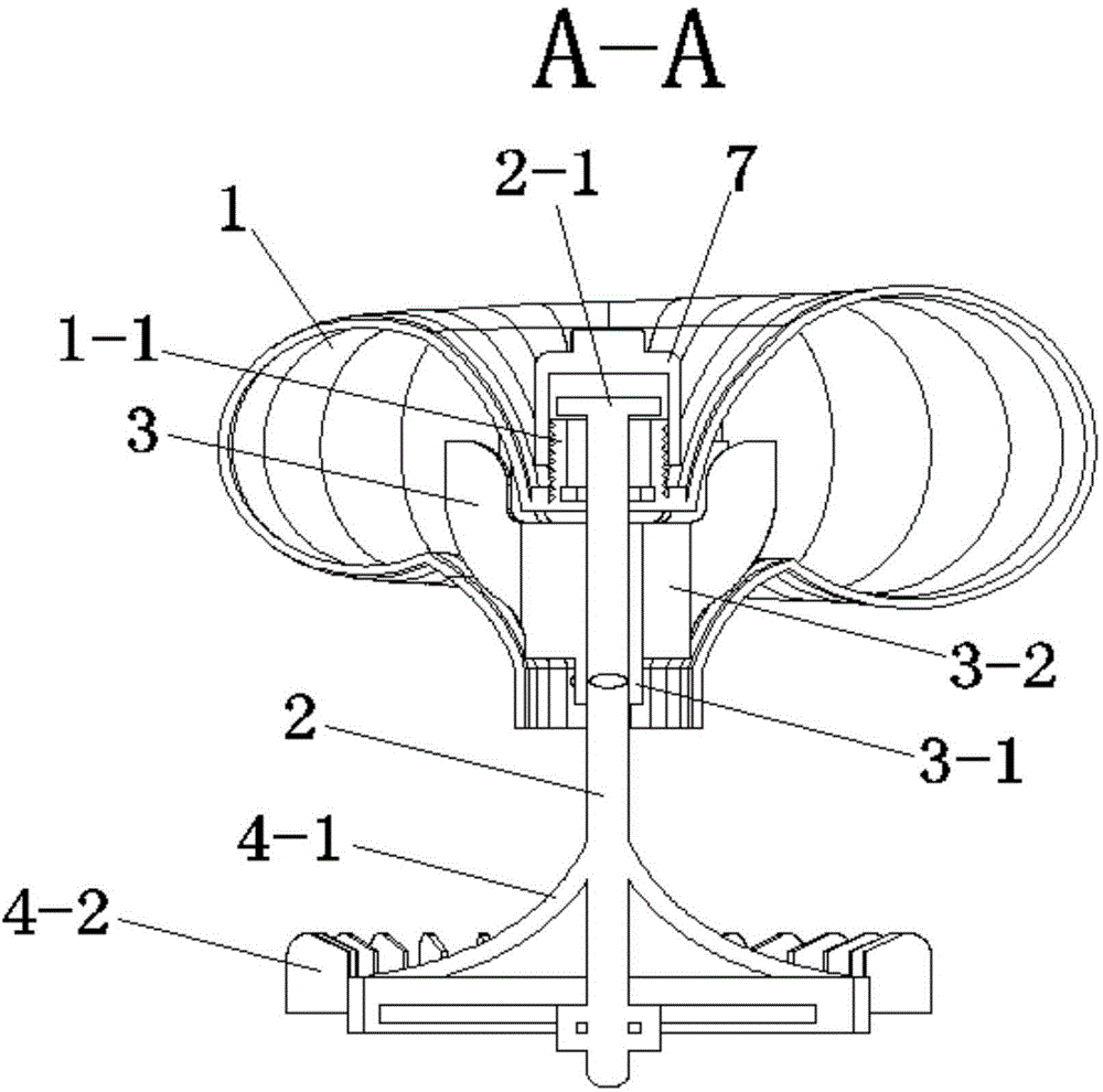 Water turbine type splashing device