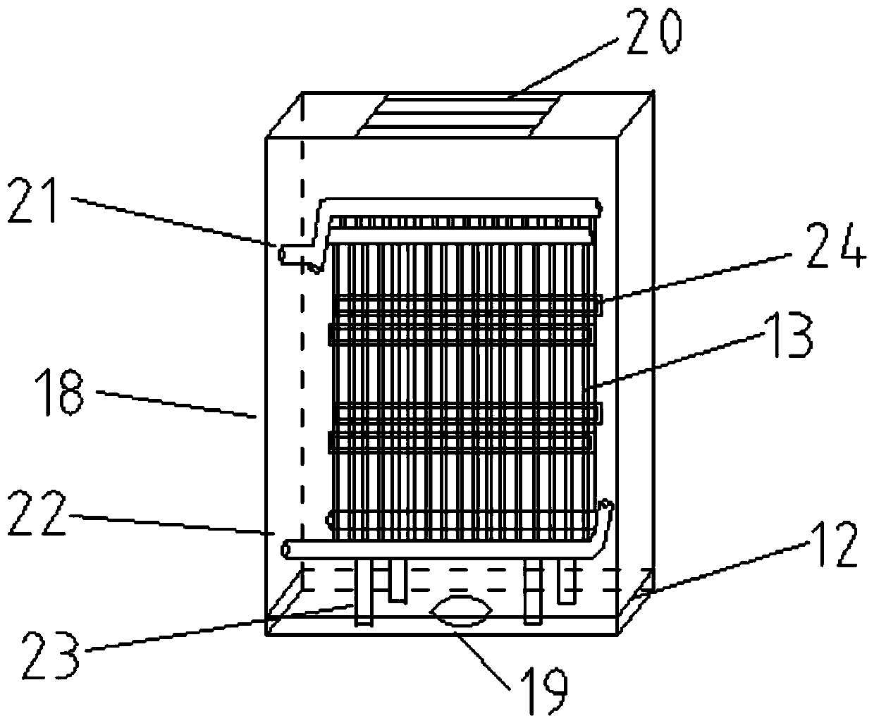 Cooling system based on evaporative cooling technology