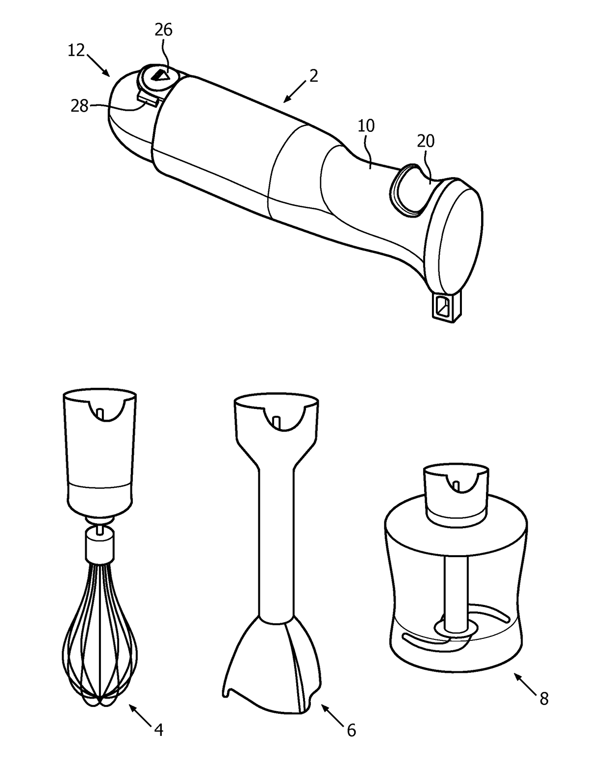 Tool detection for kitchen appliances