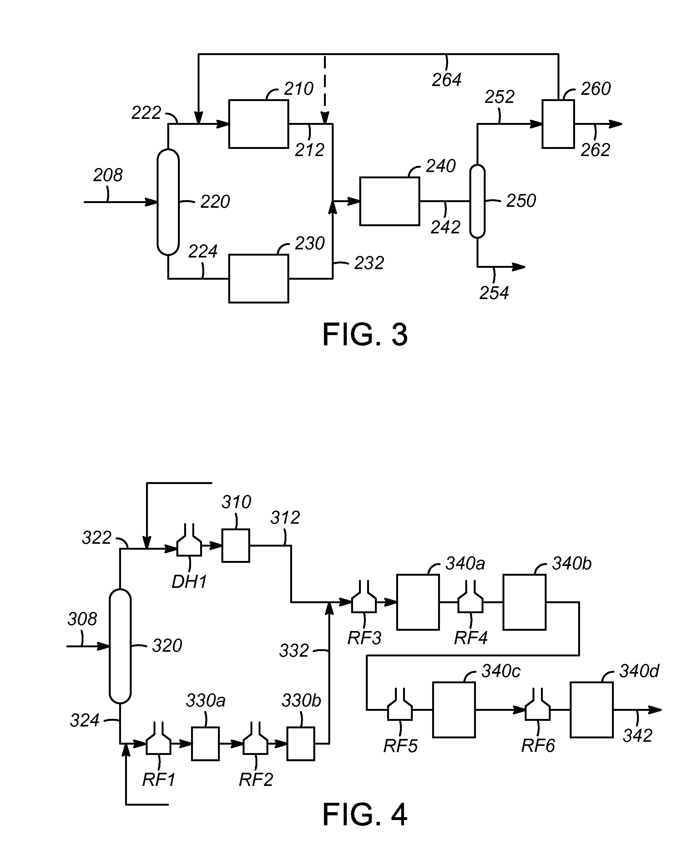 Initial hydrotreating of naphthenes with subsequent high temperature reforming