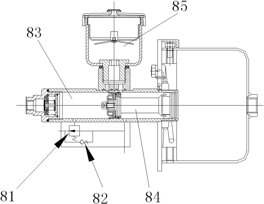 Vehicle hydraulic braking system