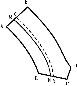 Combined two-piece lapel structure drawing method