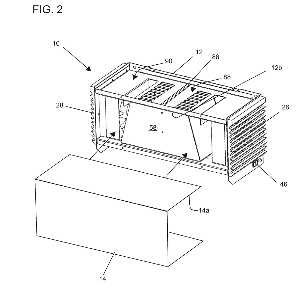 Air germicidal device