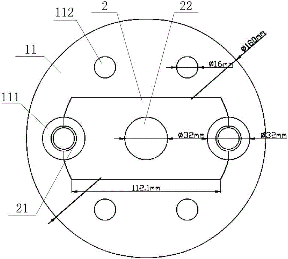 Pressure dispersion-type recoverable prestressed anchor