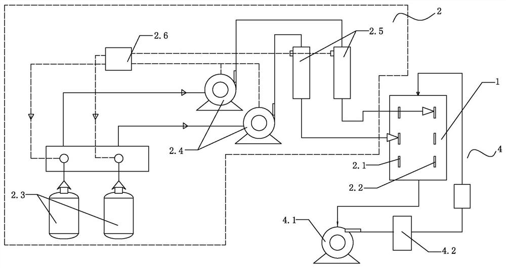 Lifting type chemical plating tank system convenient to clean quickly