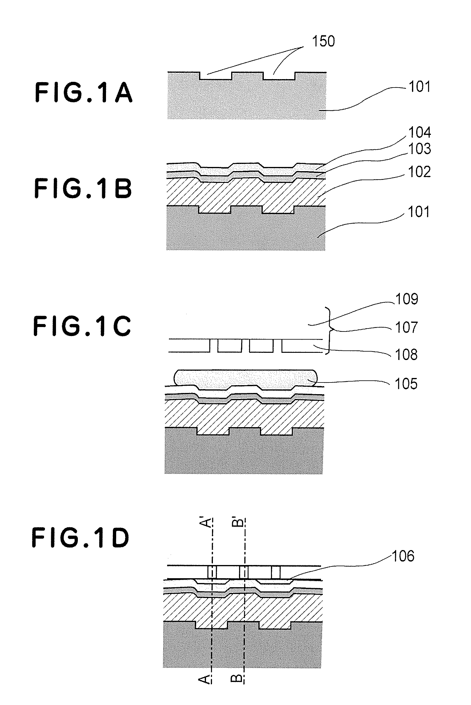 Near-field exposure method