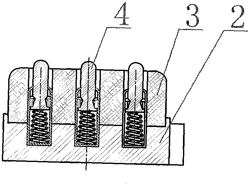 All-terrain track chain plate device