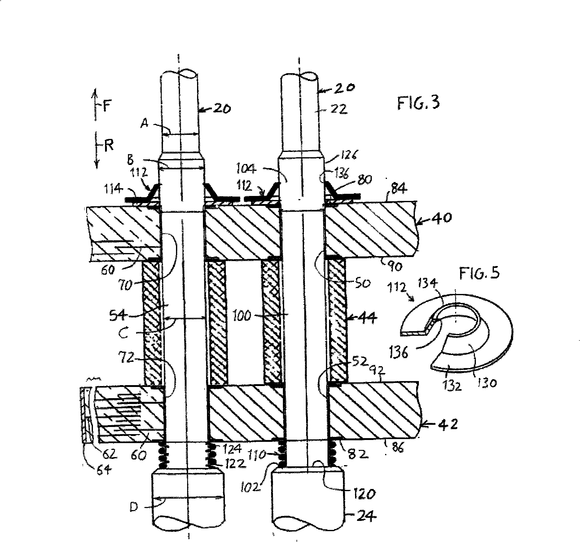 Planar array filtering connector