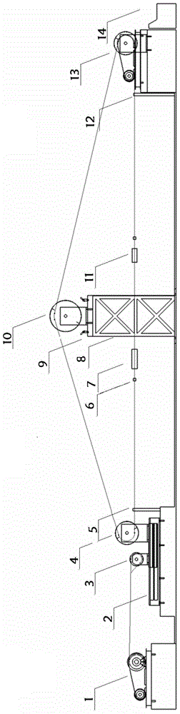 Tackle for lead detection device