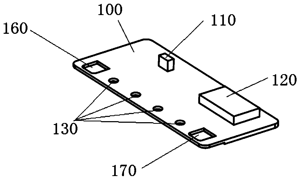 Optical zoom motor, camera shooting device and mobile terminal