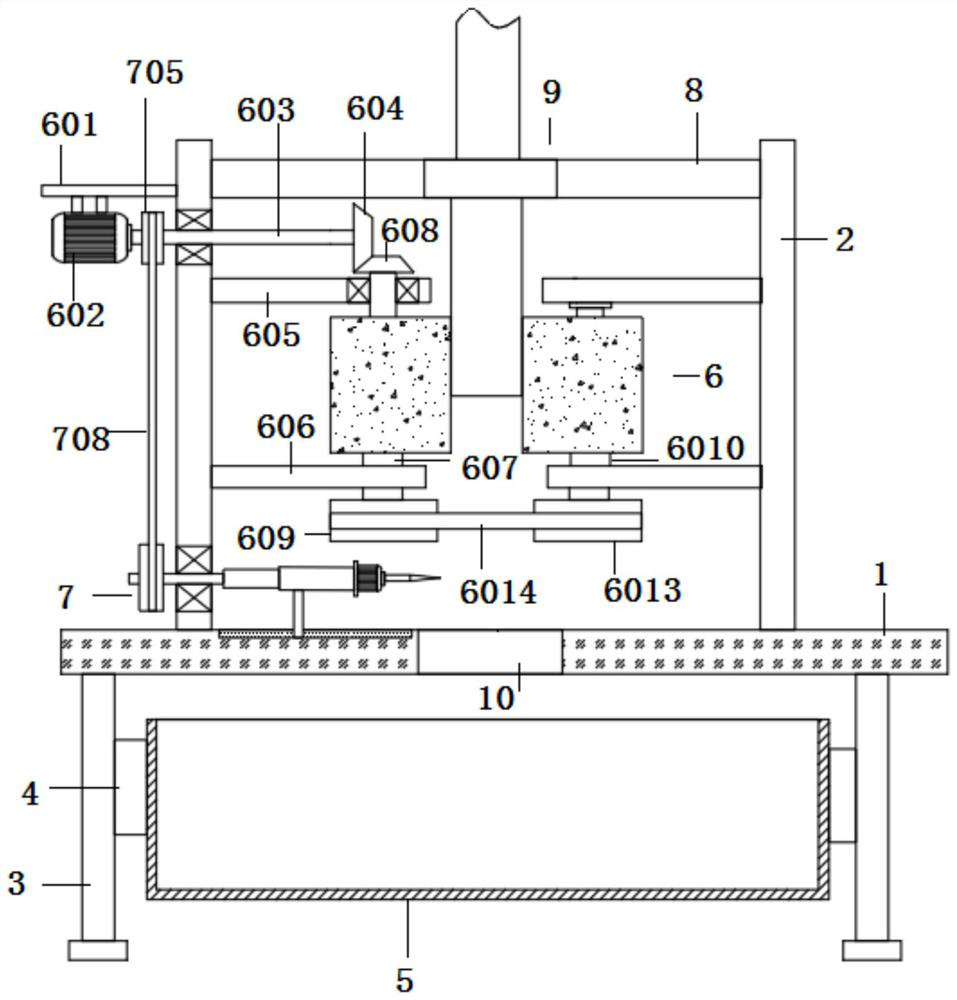 High-density polyethylene product processing cutting device