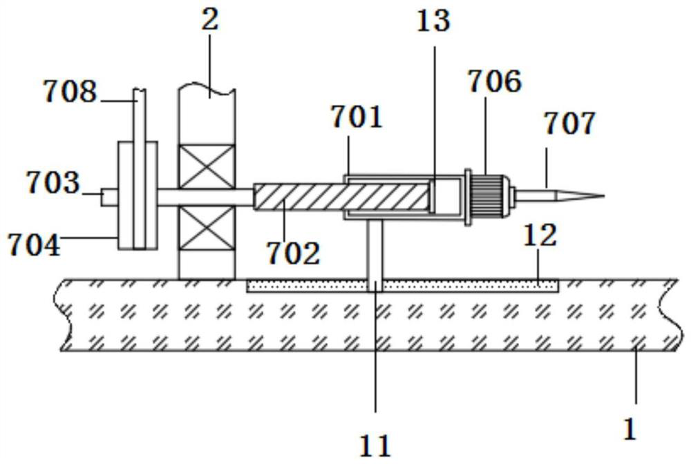 High-density polyethylene product processing cutting device