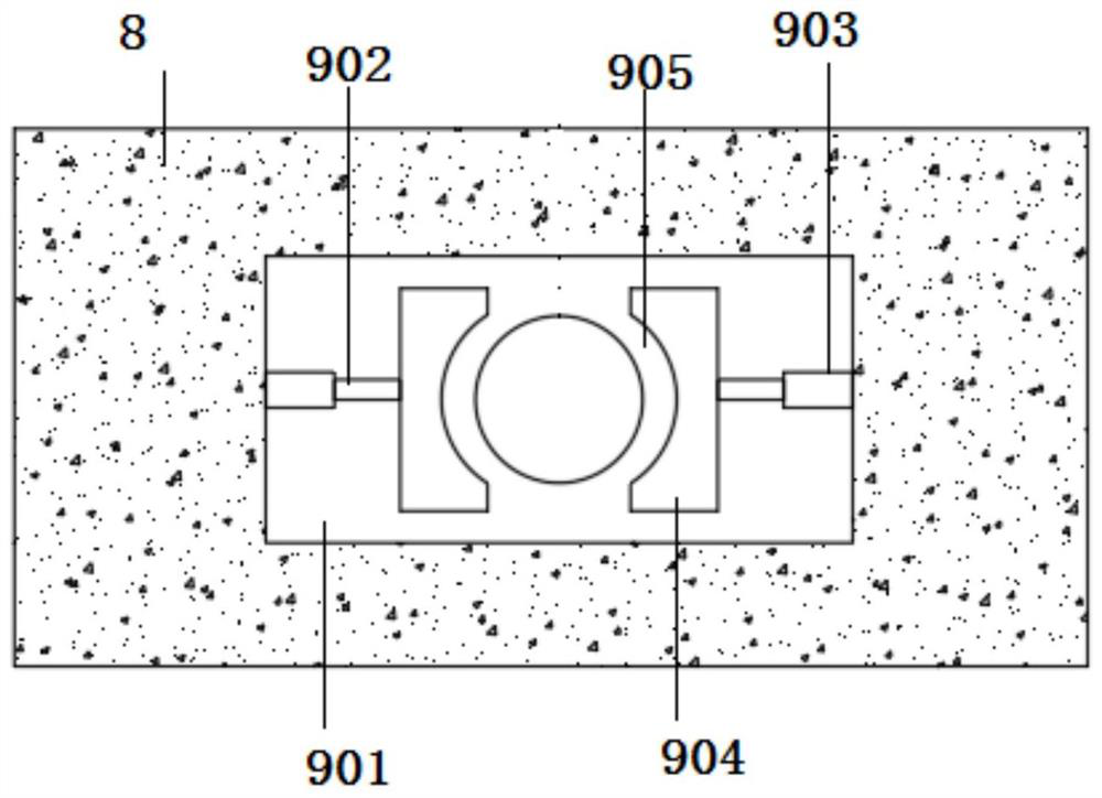 High-density polyethylene product processing cutting device