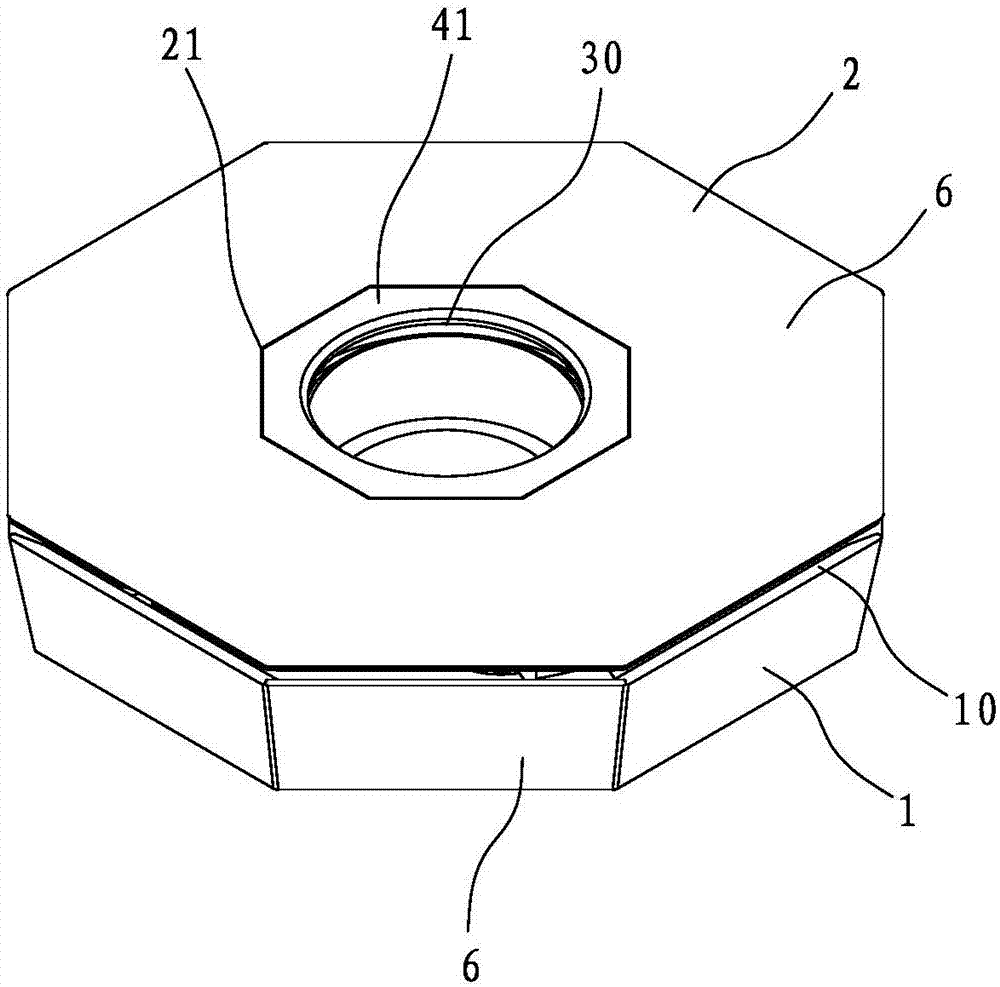 Combustor with glass and of complex structure