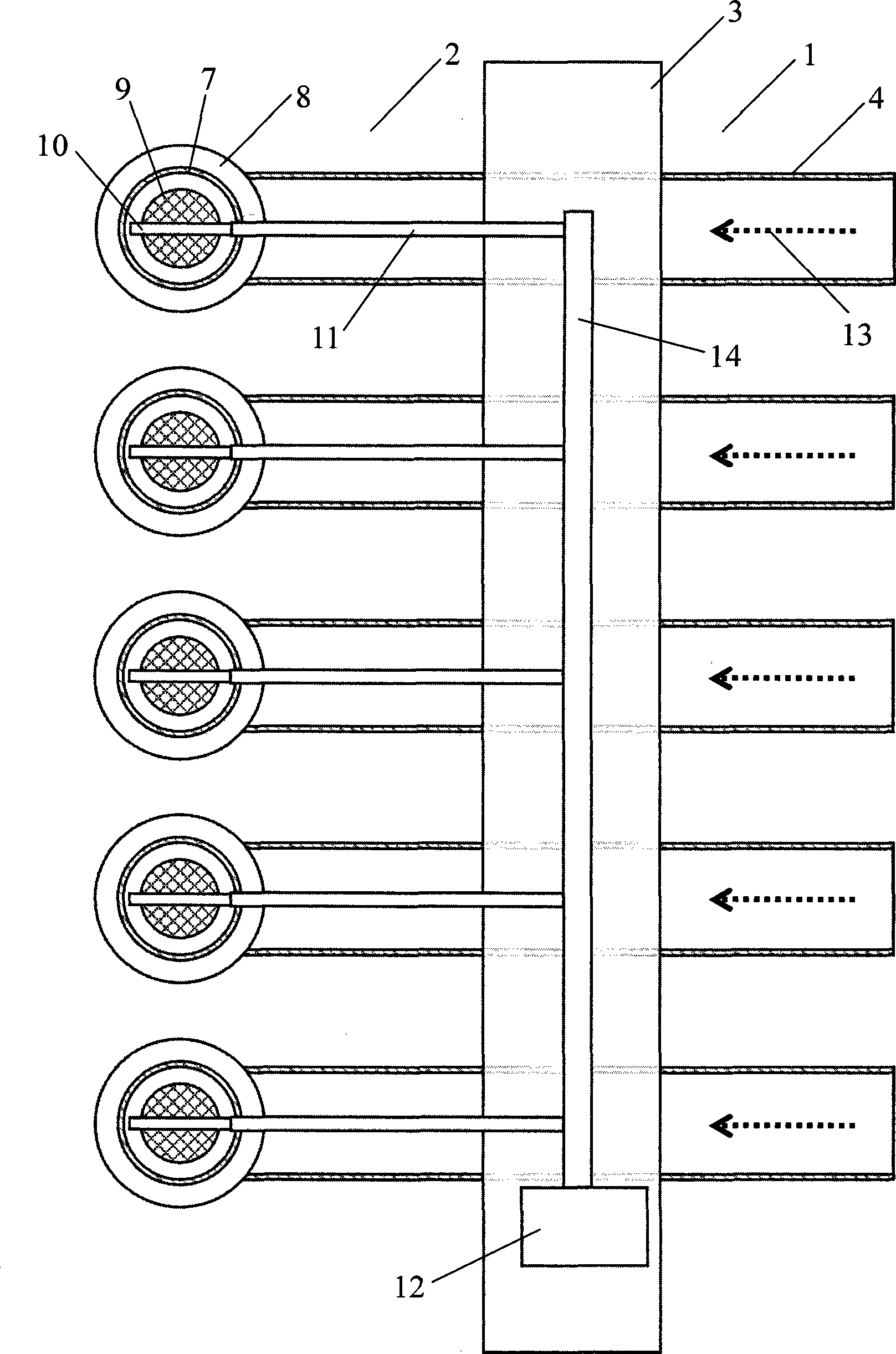 Aeration water-drawing technology