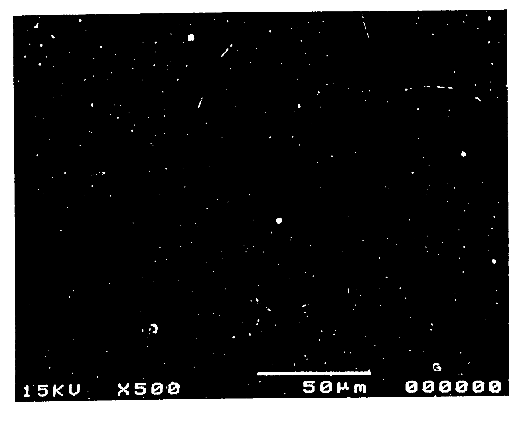 Uniformly dispersed, finely sized ceramic particles in metals and alloys