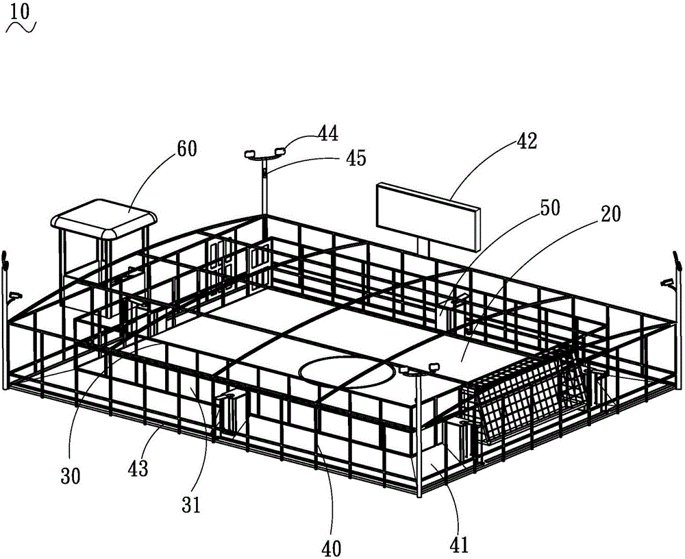 Football training device and control method for football device