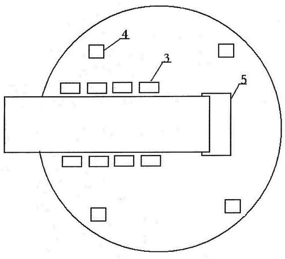 A coal storage silo feeding device