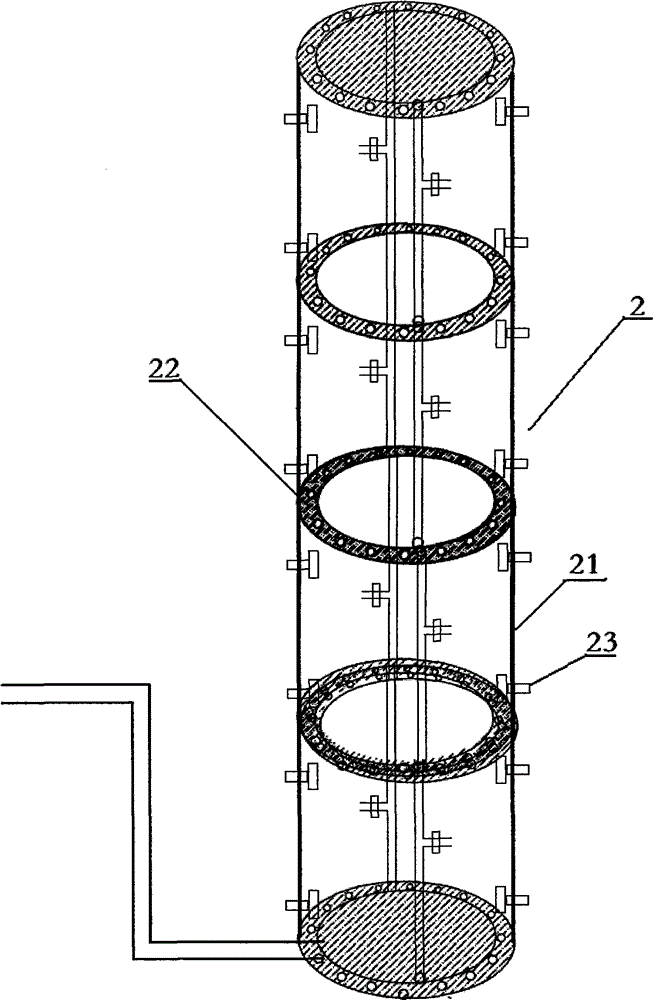 A coal storage silo feeding device